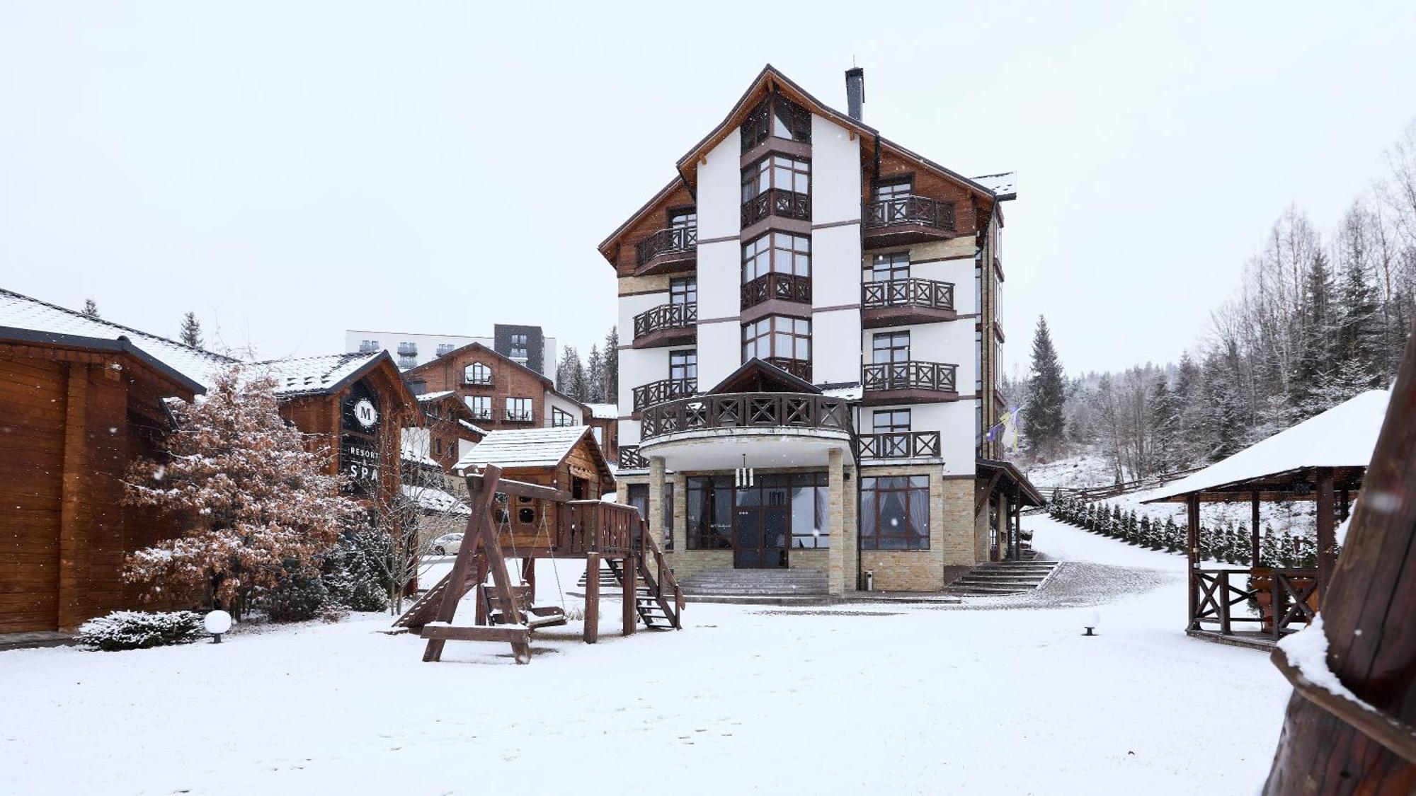 Chalet Du Mont Bukovel Exterior foto